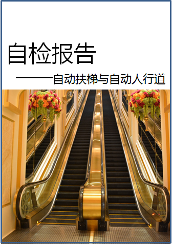 自動扶梯與自動人行道年度自檢報告
